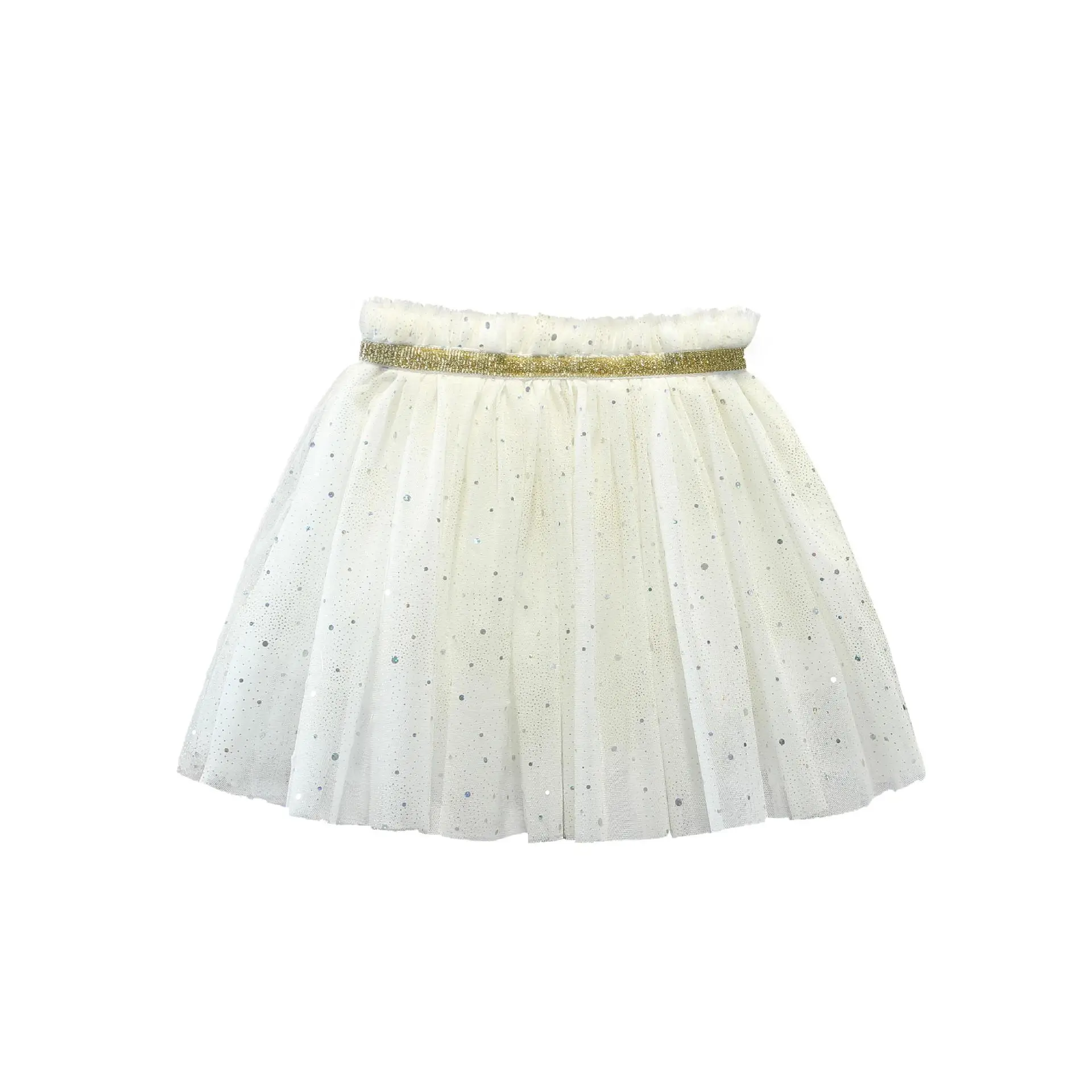 White Polka Dot Baby Skirt for Girls Summer - Image 8