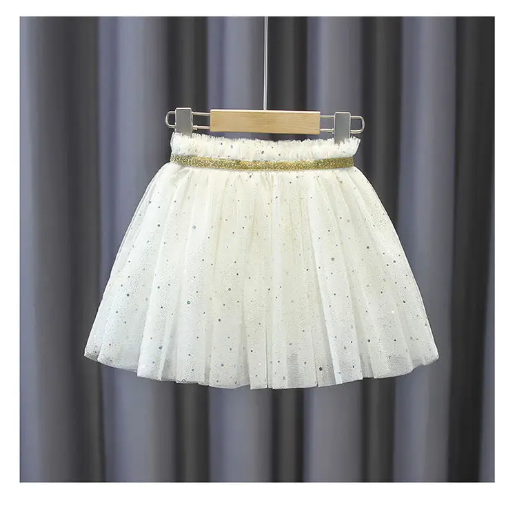 White Polka Dot Baby Skirt for Girls Summer — feature 15