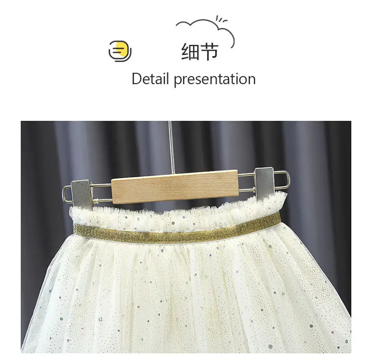 White Polka Dot Baby Skirt for Girls Summer — feature 17