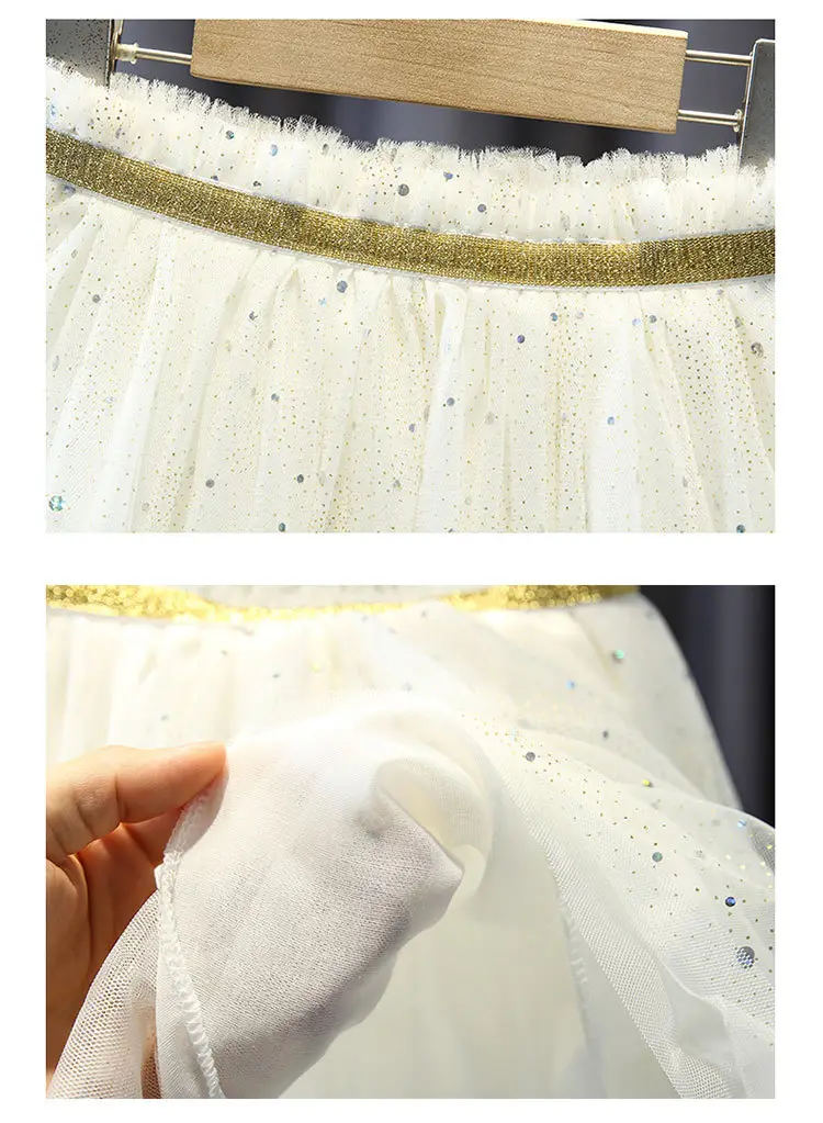 White Polka Dot Baby Skirt for Girls Summer — feature 18