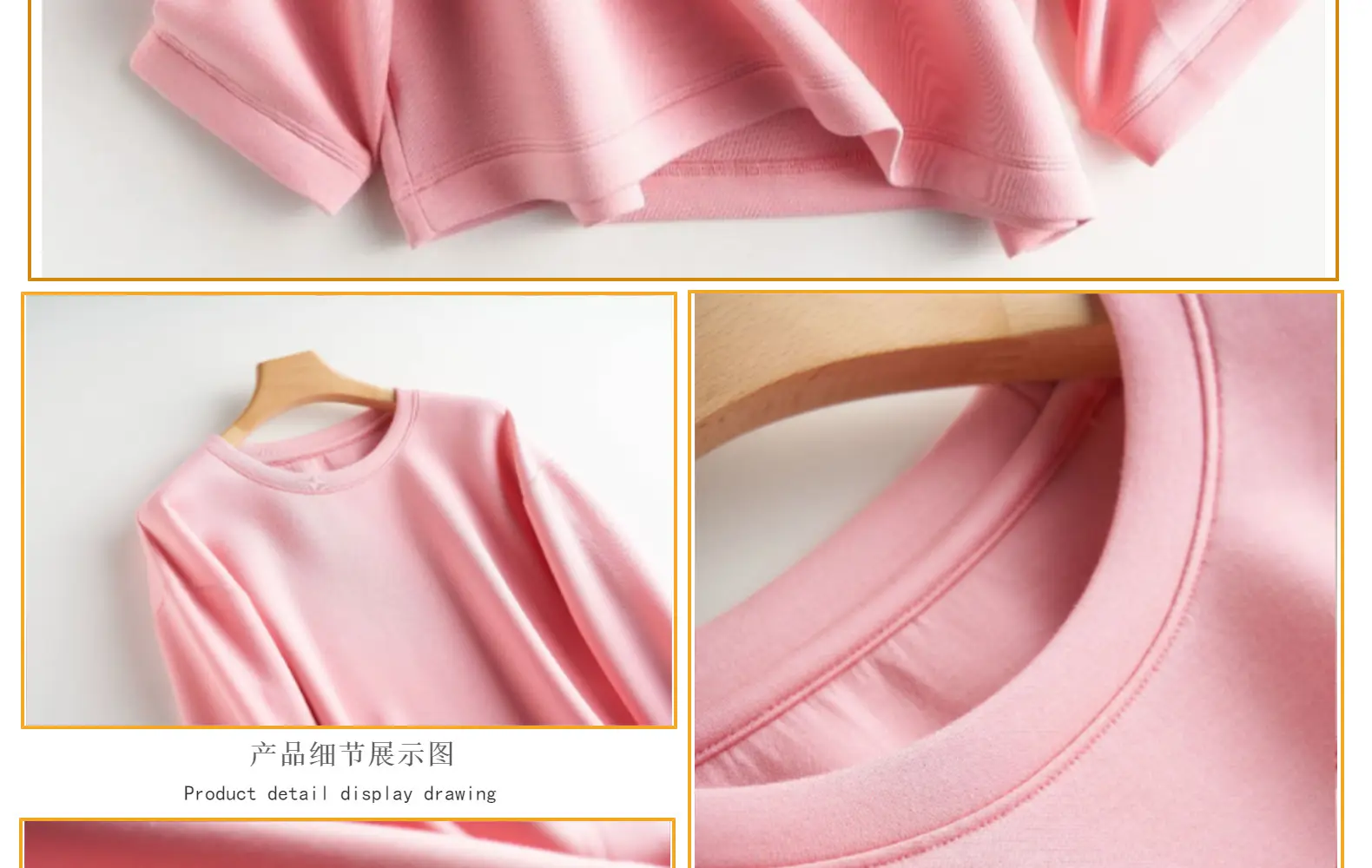 Women Blue Air Layer Long Sleeve T-Shirt Korean Style — feature 53