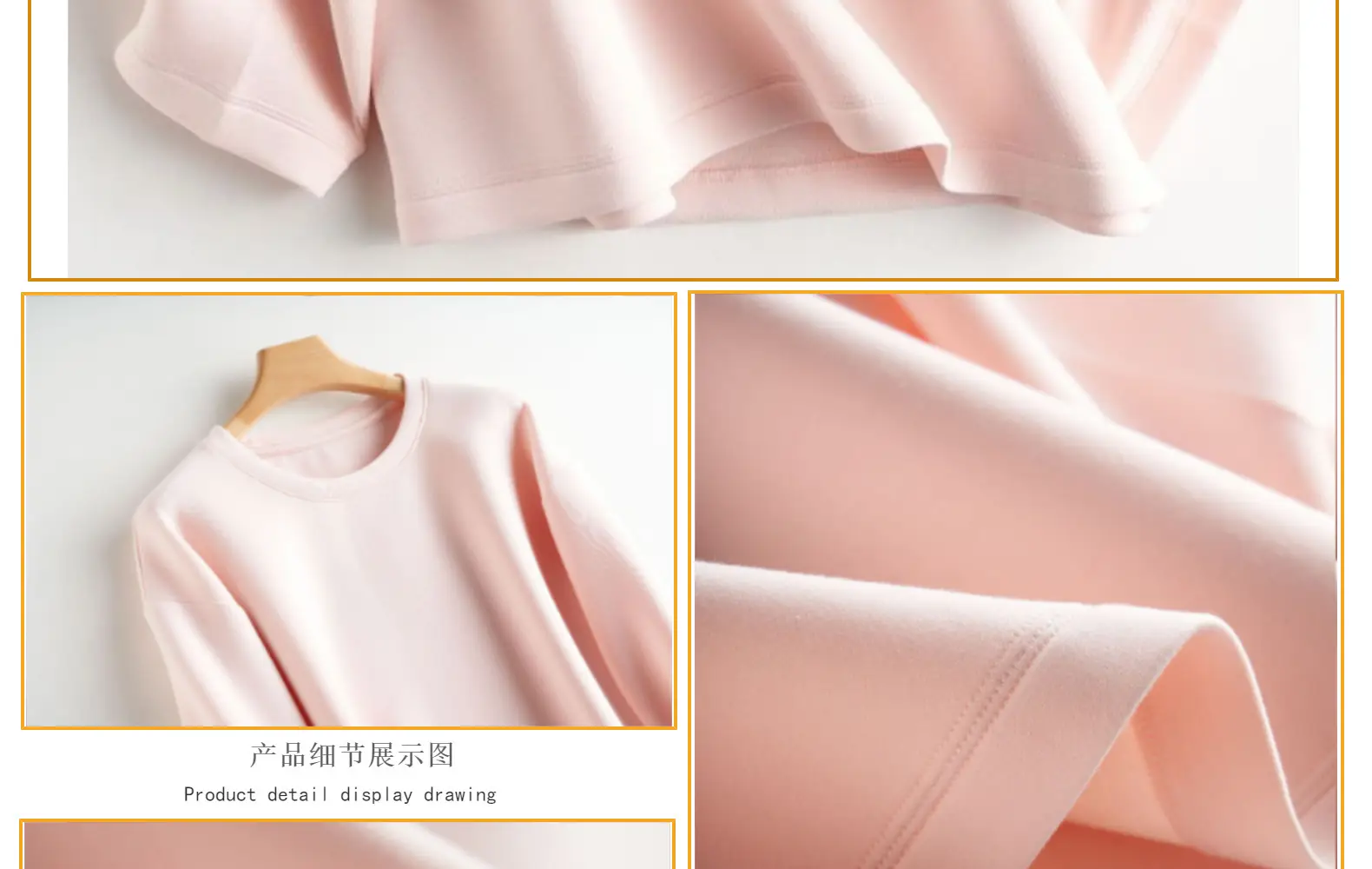 Women Blue Air Layer Long Sleeve T-Shirt Korean Style — feature 66