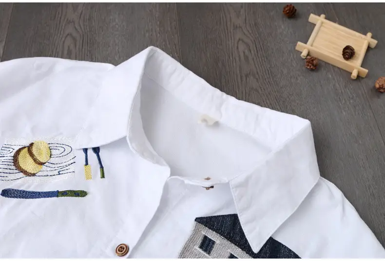 Women Sun-protecting Korean-style Cotton Shirt Light Blue — feature 11