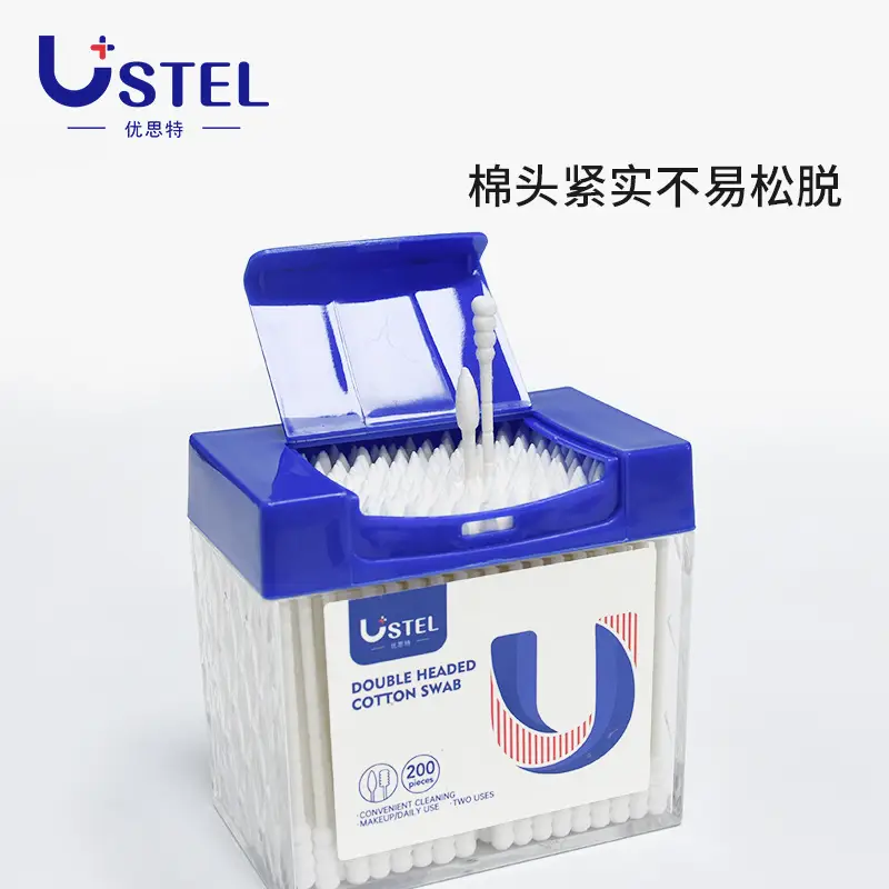 Double-Headed Cotton Swabs for Cosmetics & Sanitary Use - Image 3