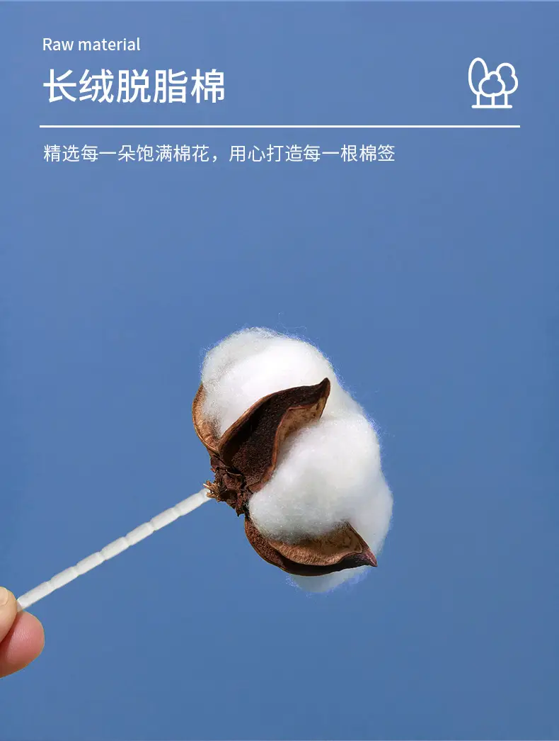Double-Headed Cotton Swabs for Cosmetics & Sanitary Use — feature 5