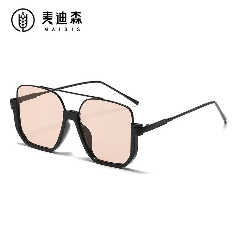 Jeter 9353 Double Beam Cyber Sunglasses Large Frame TR Blush Eye - Image 14