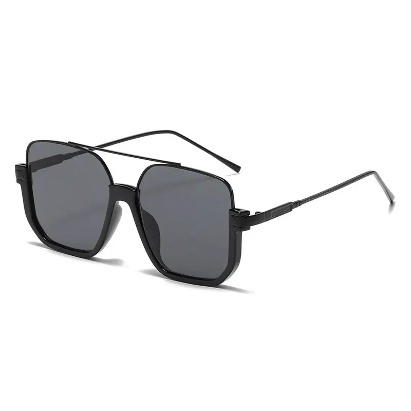 Jeter 9353 Double Beam Cyber Sunglasses Large Frame TR Blush Eye