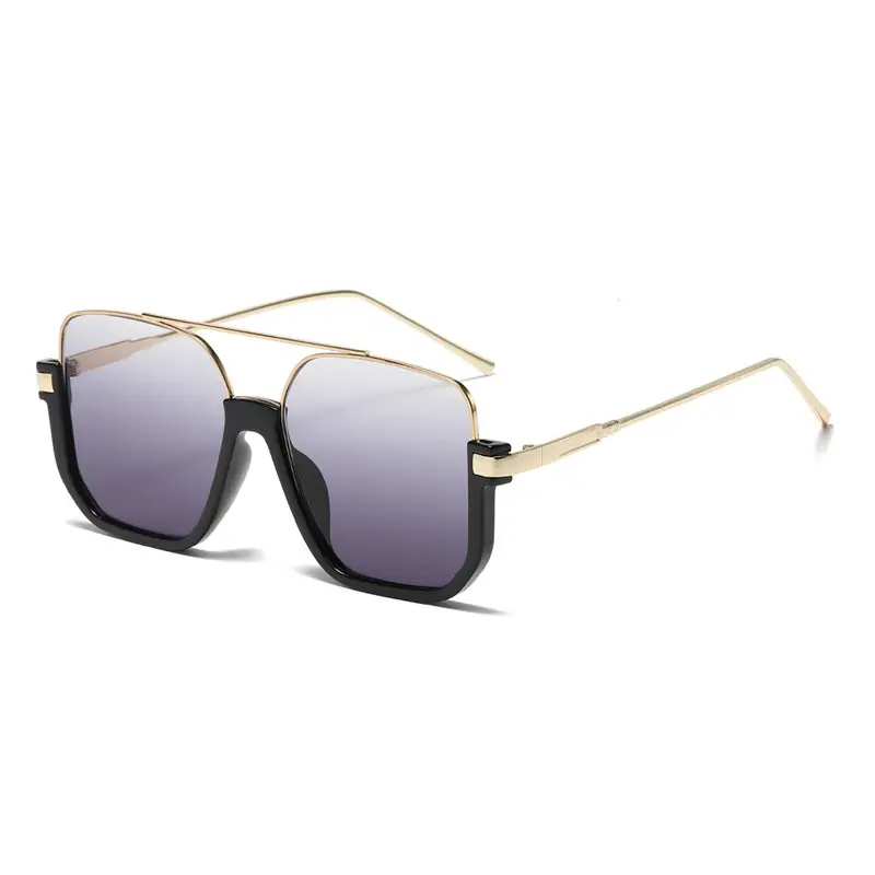 Jeter 9353 Double Beam Cyber Sunglasses Large Frame TR Blush Eye - Image 3