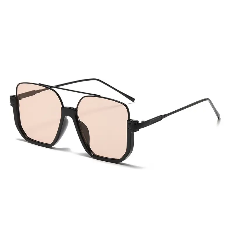 Jeter 9353 Double Beam Cyber Sunglasses Large Frame TR Blush Eye - Image 5