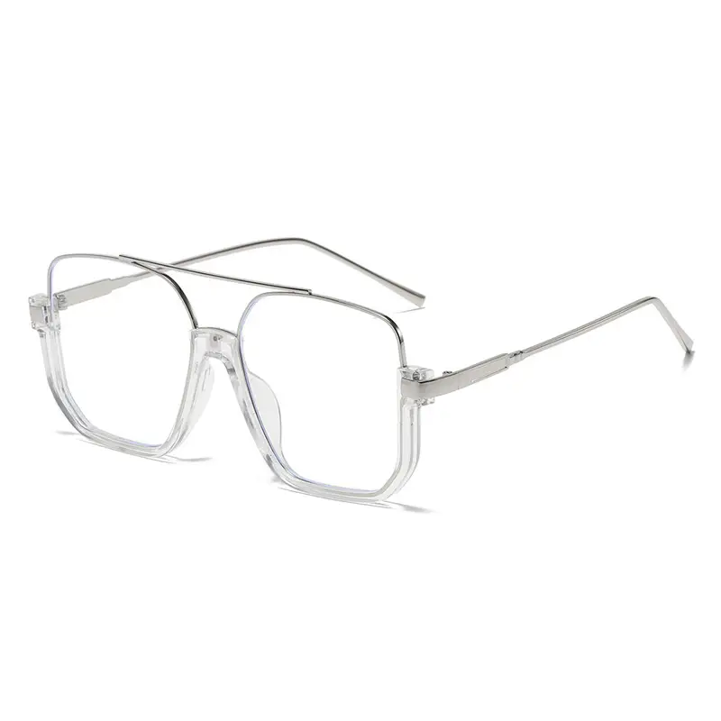 Jeter 9353 Double Beam Cyber Sunglasses Large Frame TR Blush Eye - Image 9