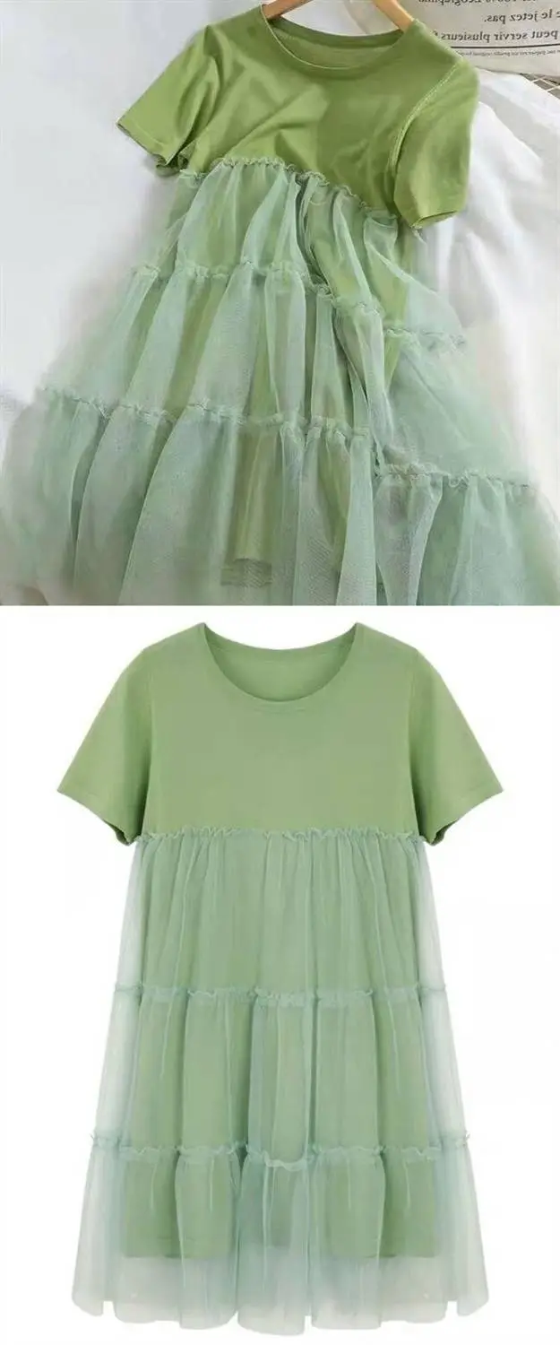 Maternity Dress Peach Loose Summer 2023 — feature 4