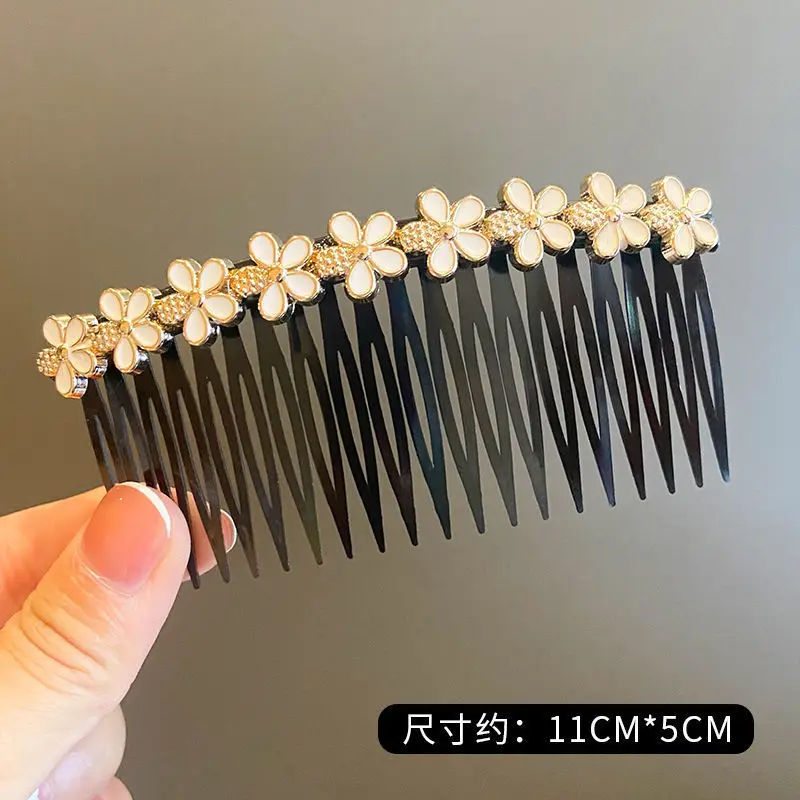 New Style Gold Pearl Hair Comb for Women