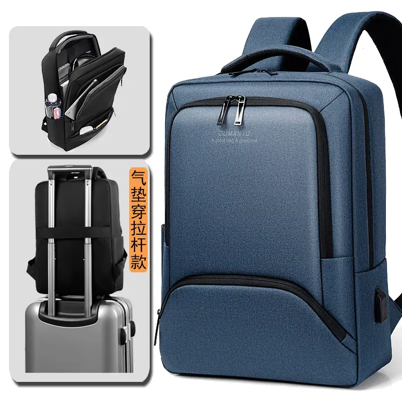 Men's Waterproof Computer Backpack Large Capacity School Bag - Image 3