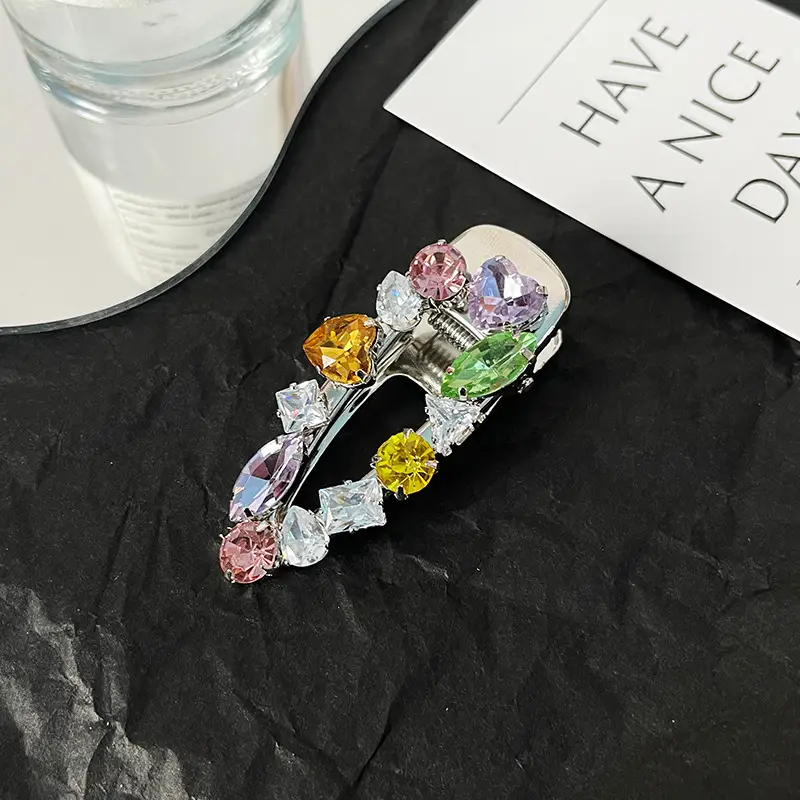 Korean Bow Hairpin with Zircon Accents - Image 4