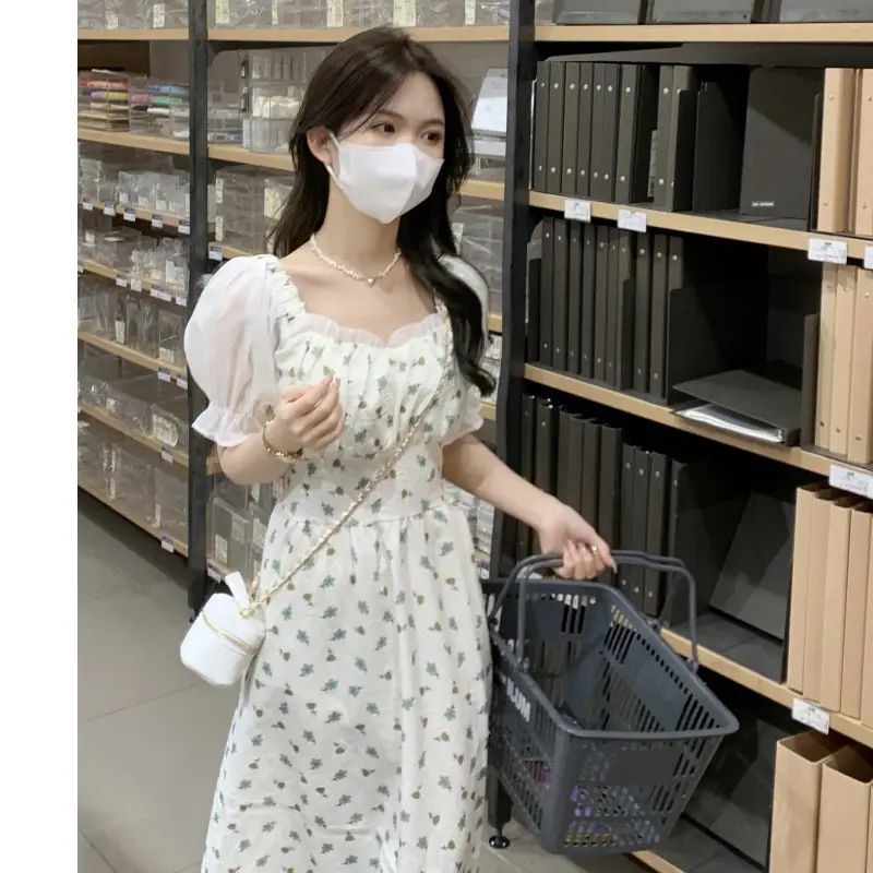 Women Floral French Dress Summer 2022 — feature 10