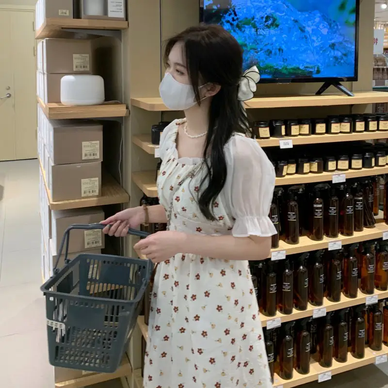 Women Floral French Dress Summer 2022 — feature 22