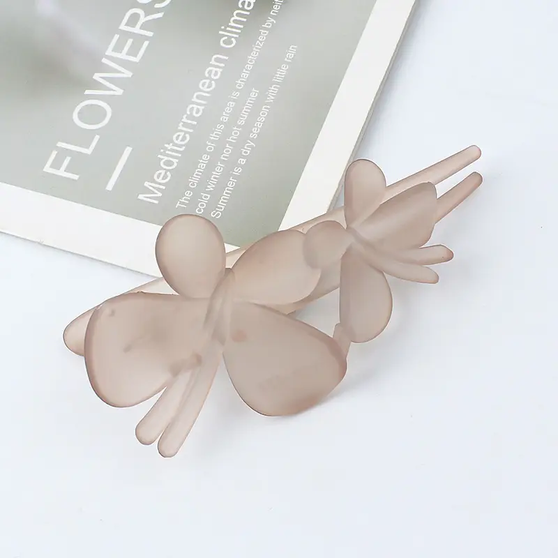 New Large Frosted Butterfly Clip for Women - Image 16