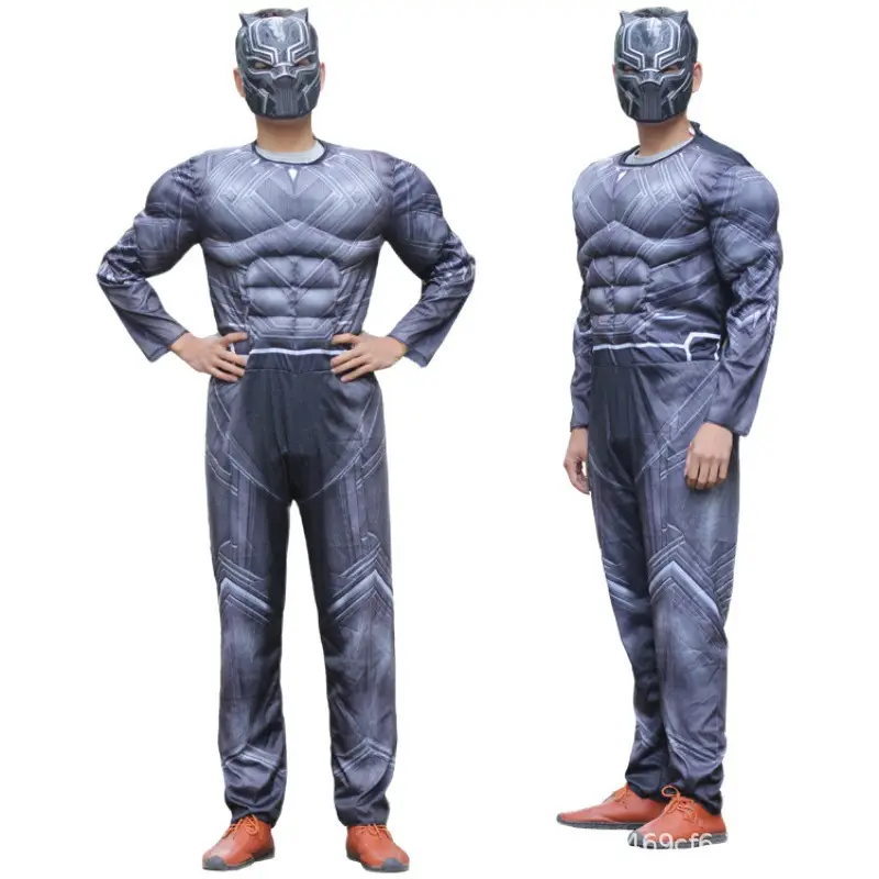 Halloween Adult Muscle Costume Iron Man Hulk Captain America Thor Optimus Prime Stage Play Costume