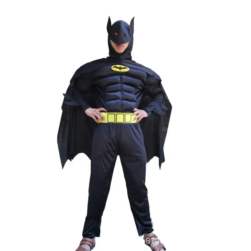 Halloween Adult Muscle Costume Iron Man Hulk Captain America Thor Optimus Prime Stage Play Costume