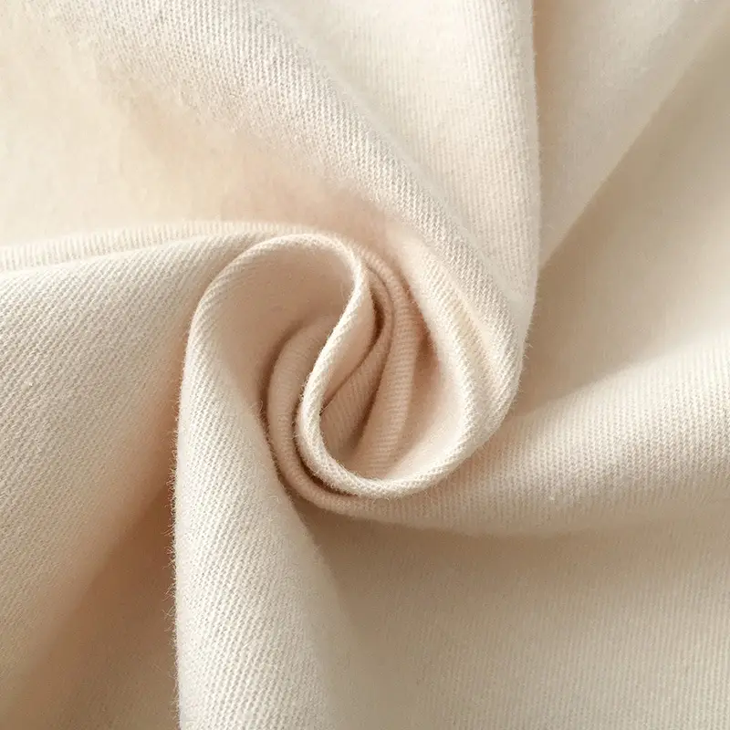 Summer High-Waist Skirt Beige A-Line Elastic Waist