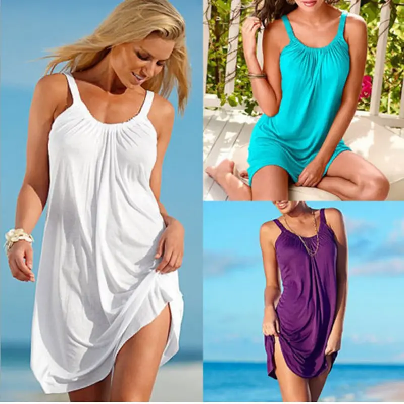 White Casual Beach Dress for Women 2022 - Image 11