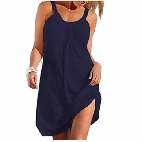 White Casual Beach Dress for Women 2022 - Image 15