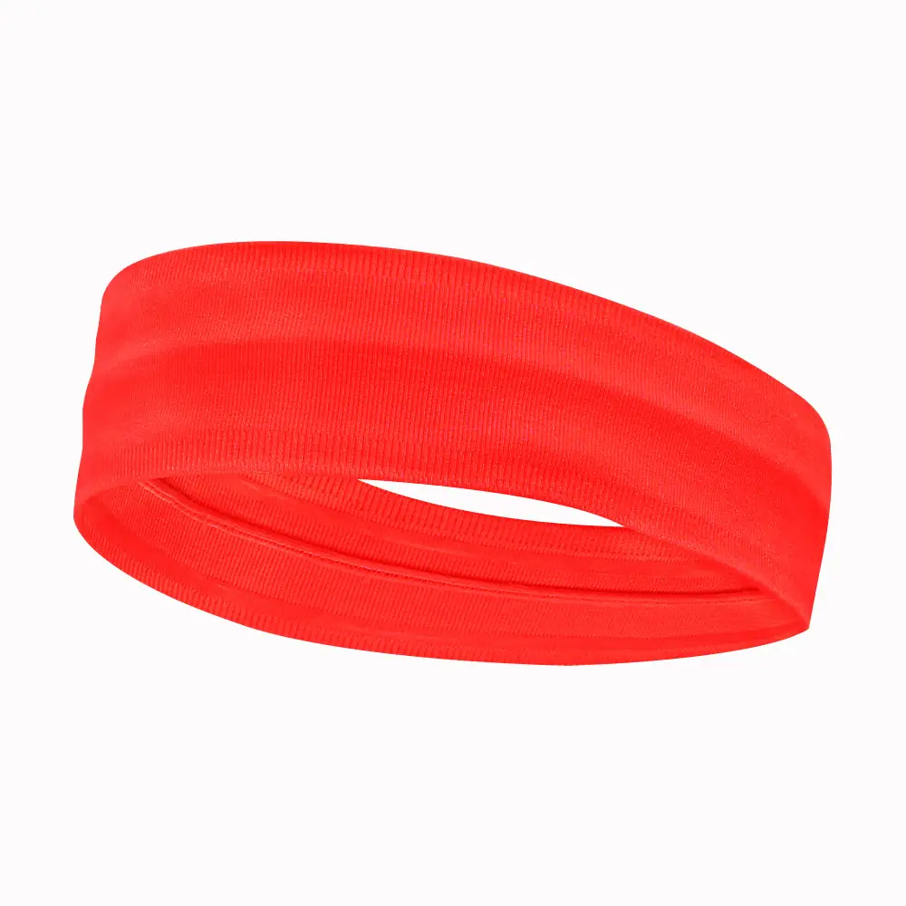 Red Silicone Anti-Slip Hair Band for Running Fitness - Image 8