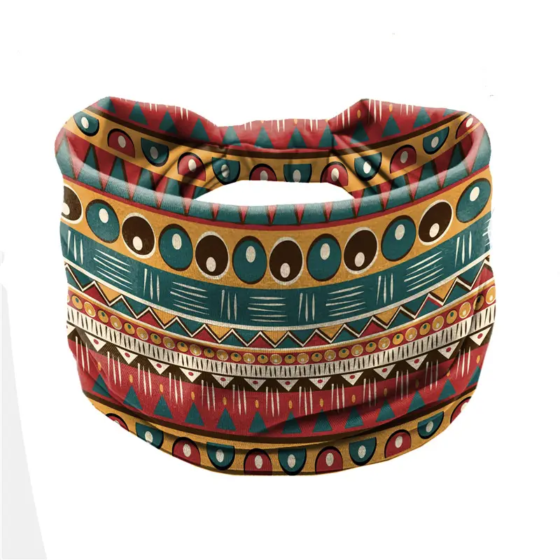 New Bohemian Ethnic Print Yoga Hair Band - Image 57