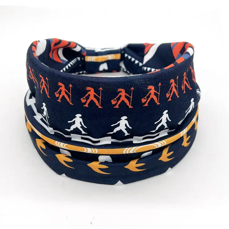 New Bohemian Ethnic Print Yoga Hair Band - Image 14