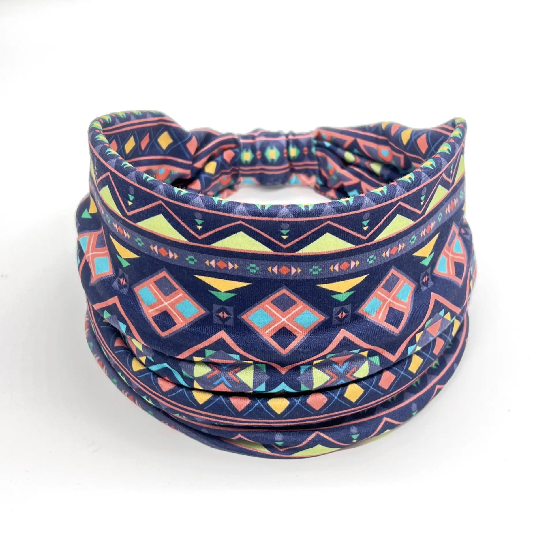 New Bohemian Ethnic Print Yoga Hair Band - Image 23