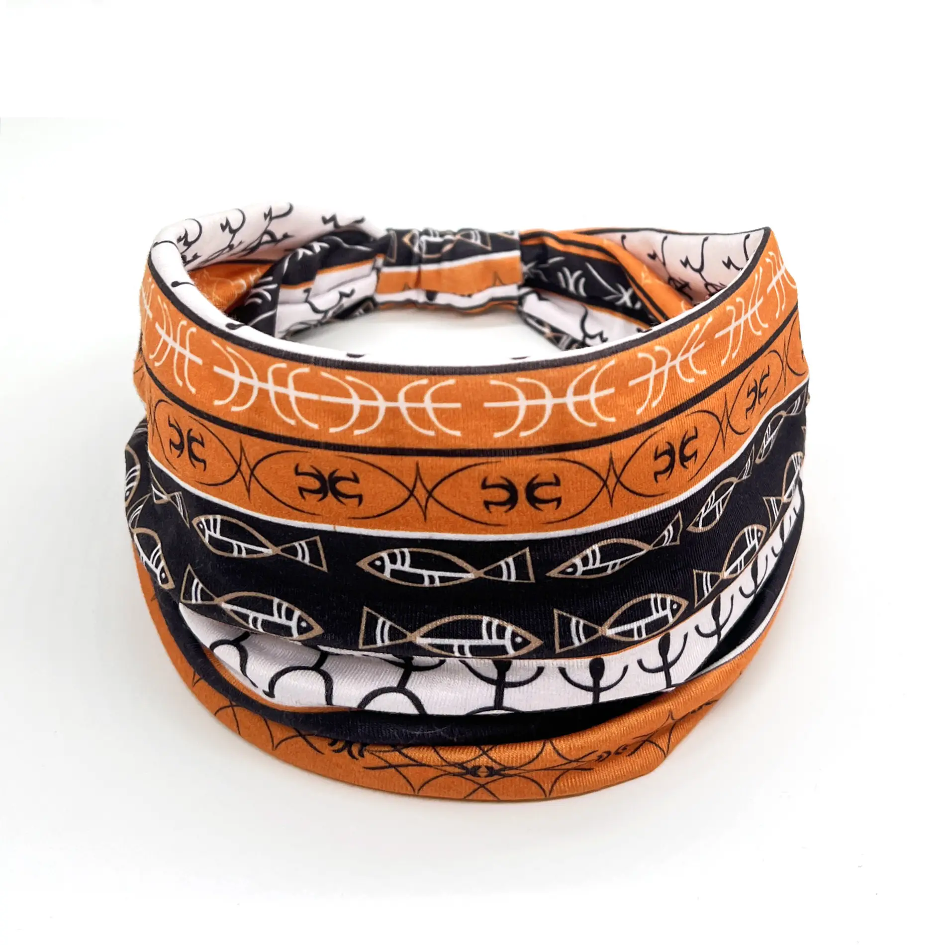 New Bohemian Ethnic Print Yoga Hair Band - Image 27