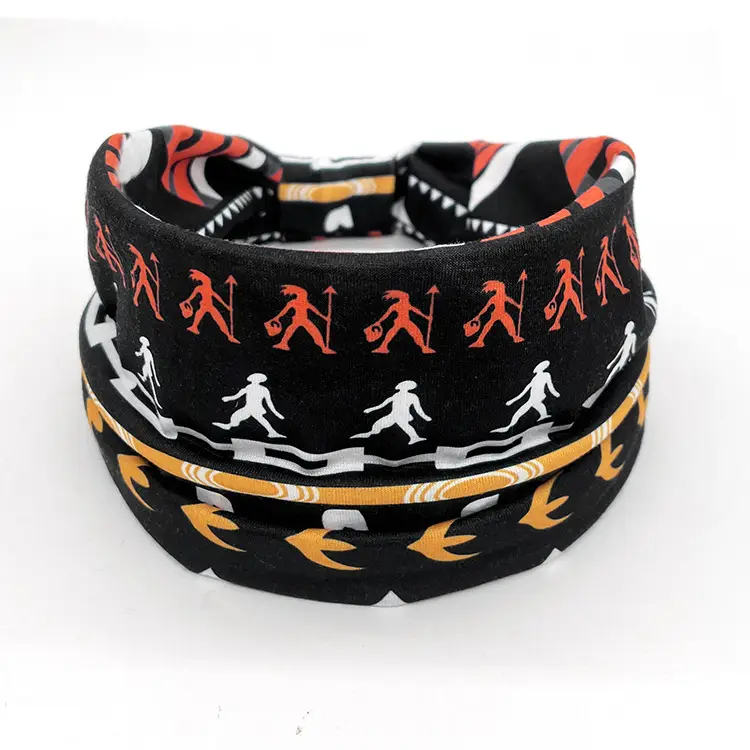 New Bohemian Ethnic Print Yoga Hair Band - Image 29