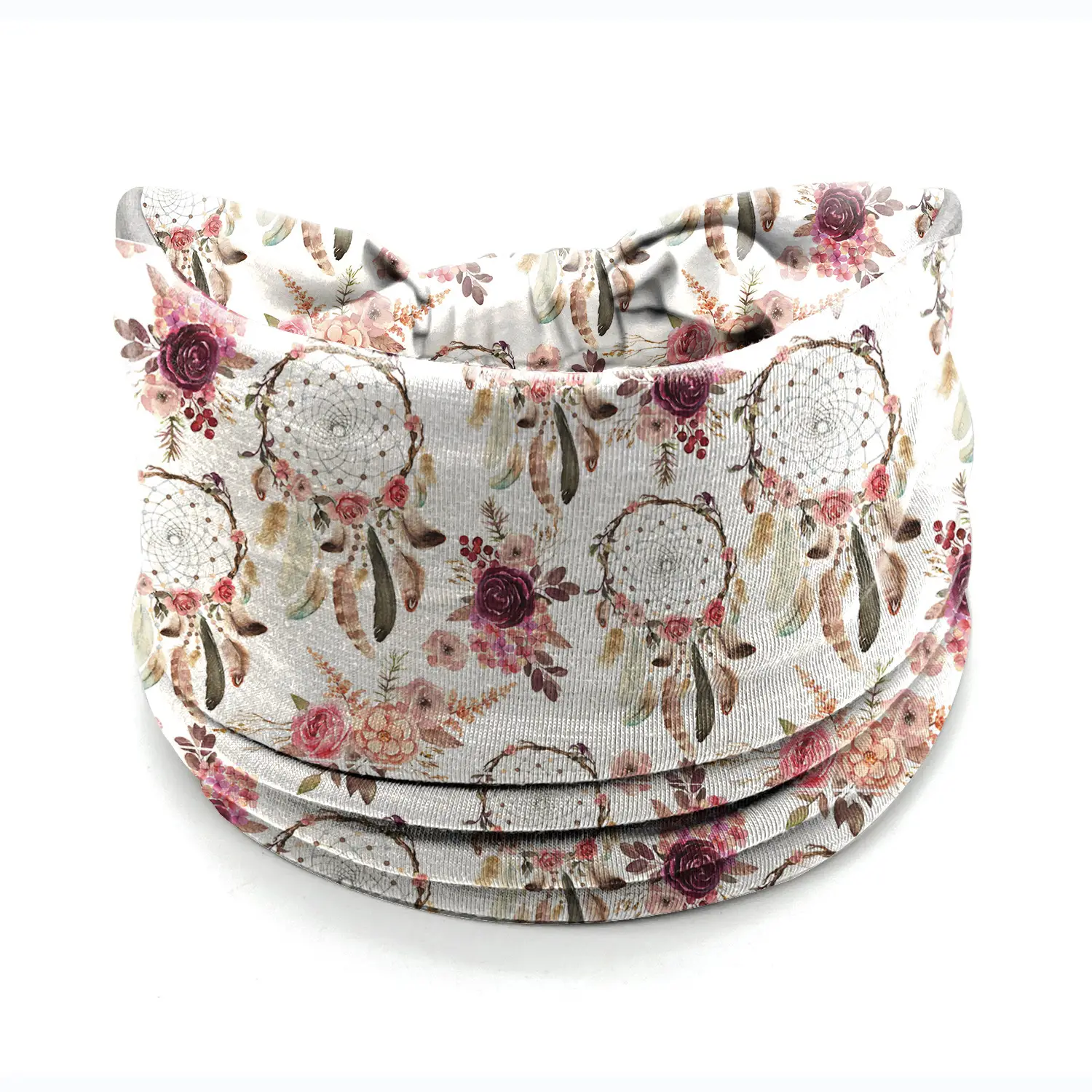 New Bohemian Ethnic Print Yoga Hair Band - Image 46