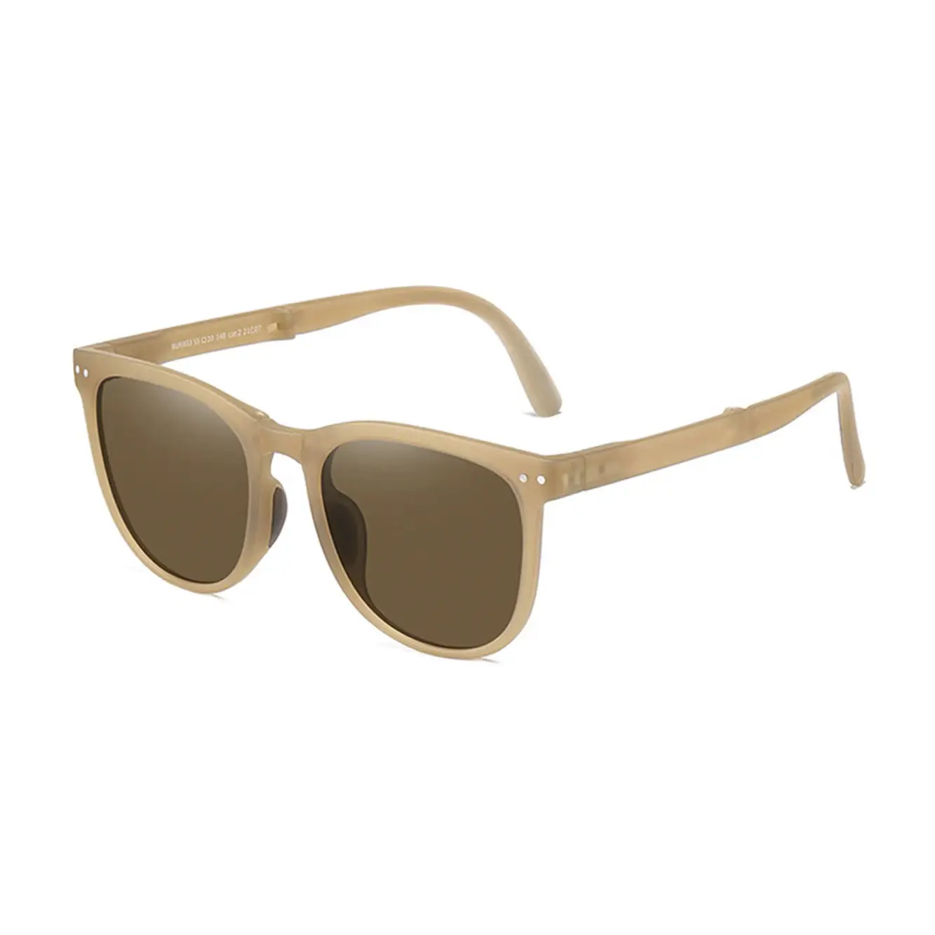 Huayi Foldable Sunglasses Women's Anti-UV Summer Simple Fashion Lightweight Face Showing Small Sunglasses Men's Trendy Wholesale - Image 2