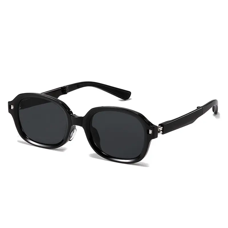 Huayi Foldable Sunglasses Women's Anti-UV Summer Simple Fashion Lightweight Face Showing Small Sunglasses Men's Trendy Wholesale - Image 31