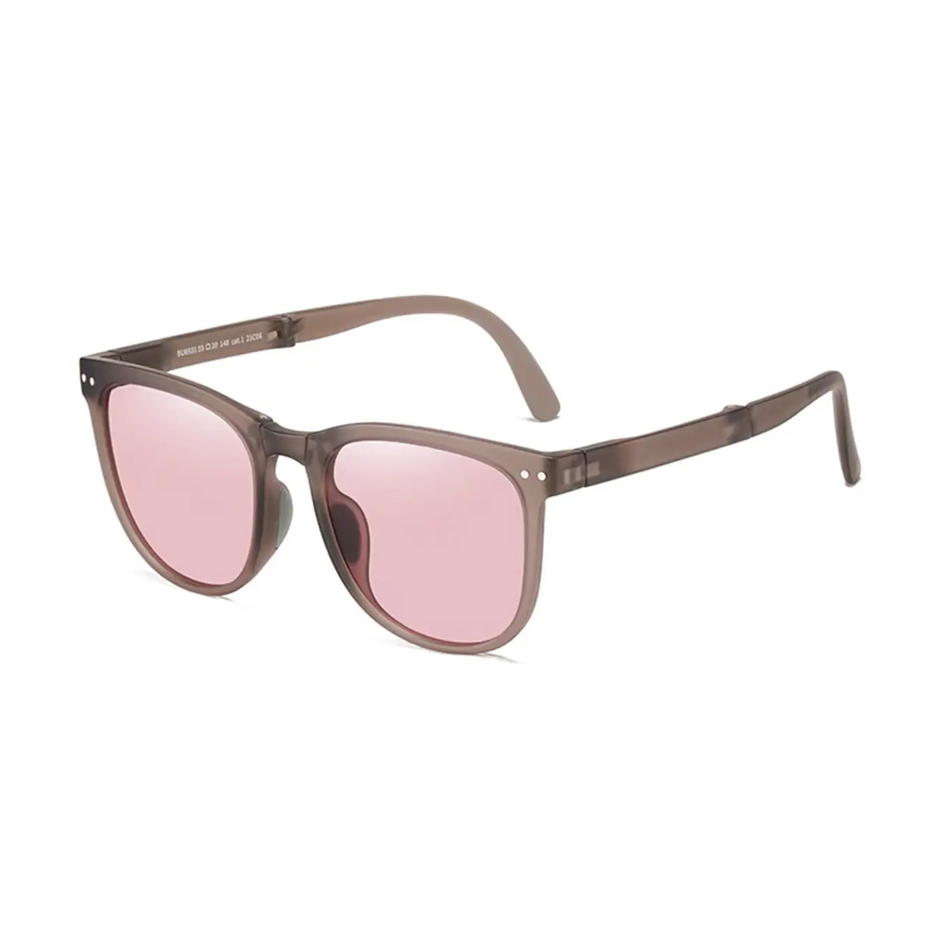 Huayi Foldable Sunglasses Women's Anti-UV Summer Simple Fashion Lightweight Face Showing Small Sunglasses Men's Trendy Wholesale - Image 5