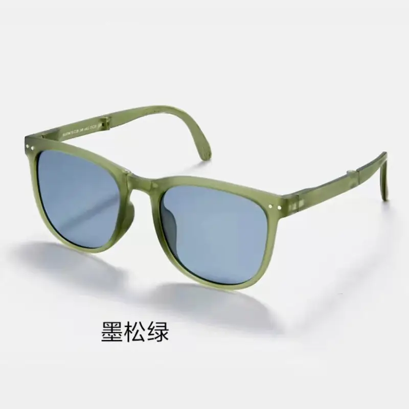 Huayi Foldable Sunglasses Women's Anti-UV Summer Simple Fashion Lightweight Face Showing Small Sunglasses Men's Trendy Wholesale - Image 6