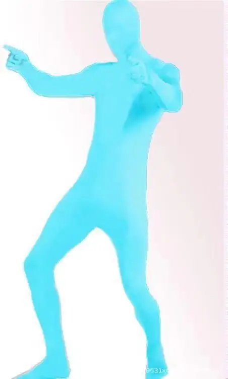 Adult Invisible Man Masquerade Run Dress Red - Image 9
