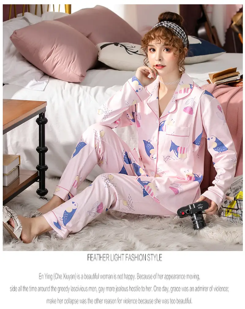 New Moon Pajama Set Black White Checkered Cotton Spring Summer — feature 19