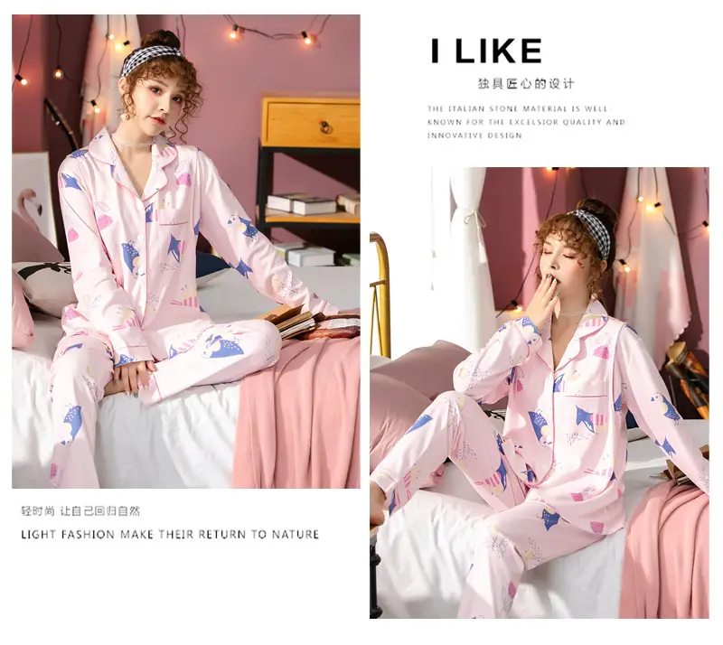 New Moon Pajama Set Black White Checkered Cotton Spring Summer — feature 20