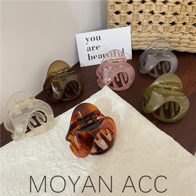 Anti-Sagging Hairpin for Women with Transparent Jelly Color