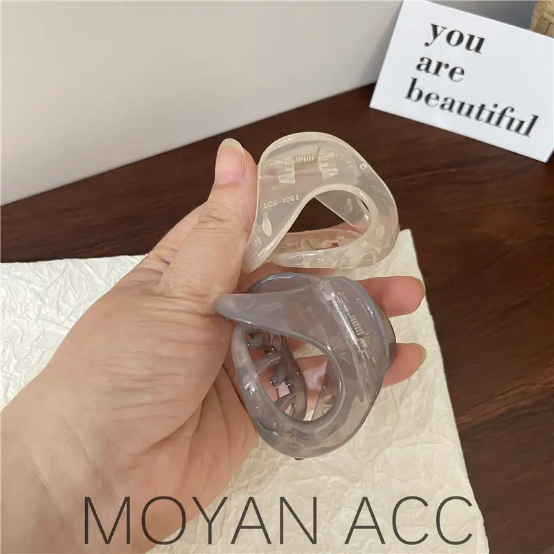 Anti-Sagging Hairpin for Women with Transparent Jelly Color