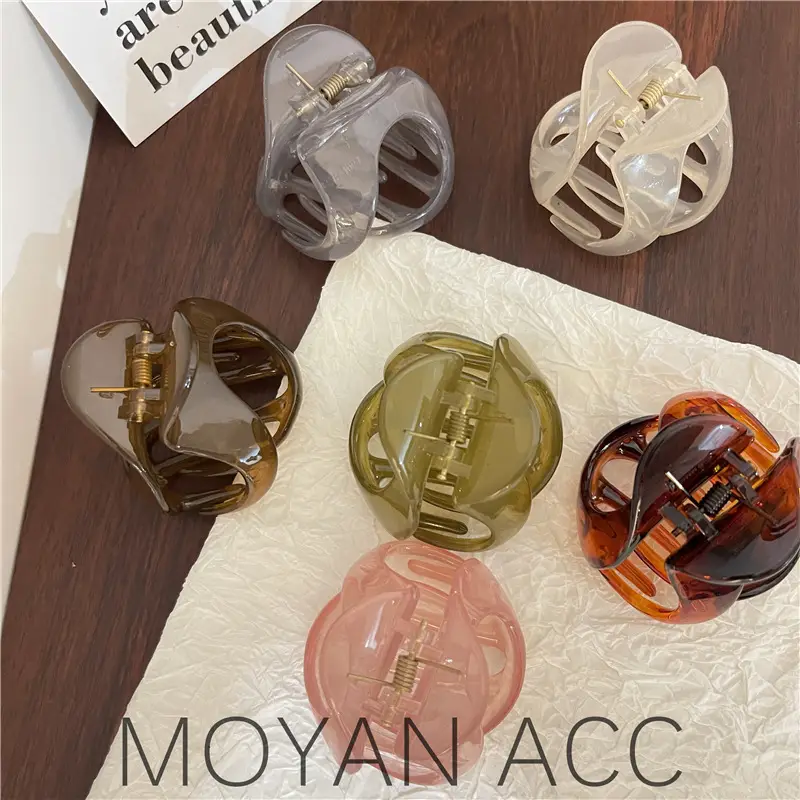 Anti-Sagging Hairpin for Women with Transparent Jelly Color