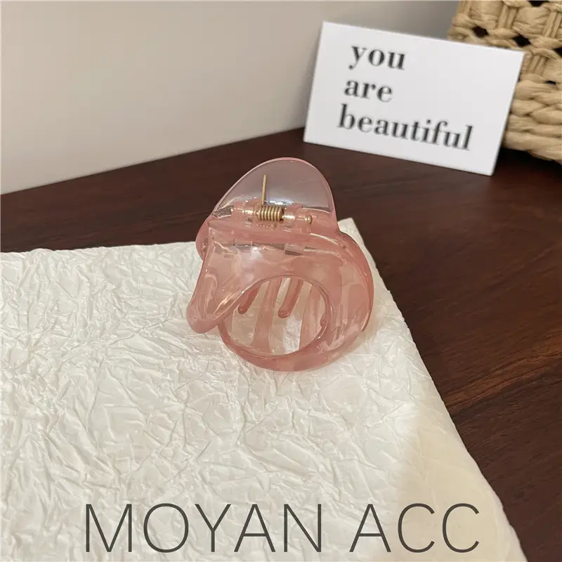 Anti-Sagging Hairpin for Women with Transparent Jelly Color