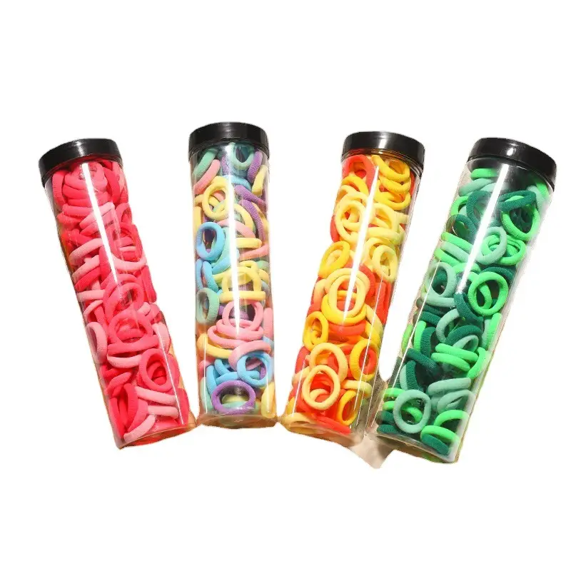 Girls Rubber Band Head Rope Candy Color Hair Rope