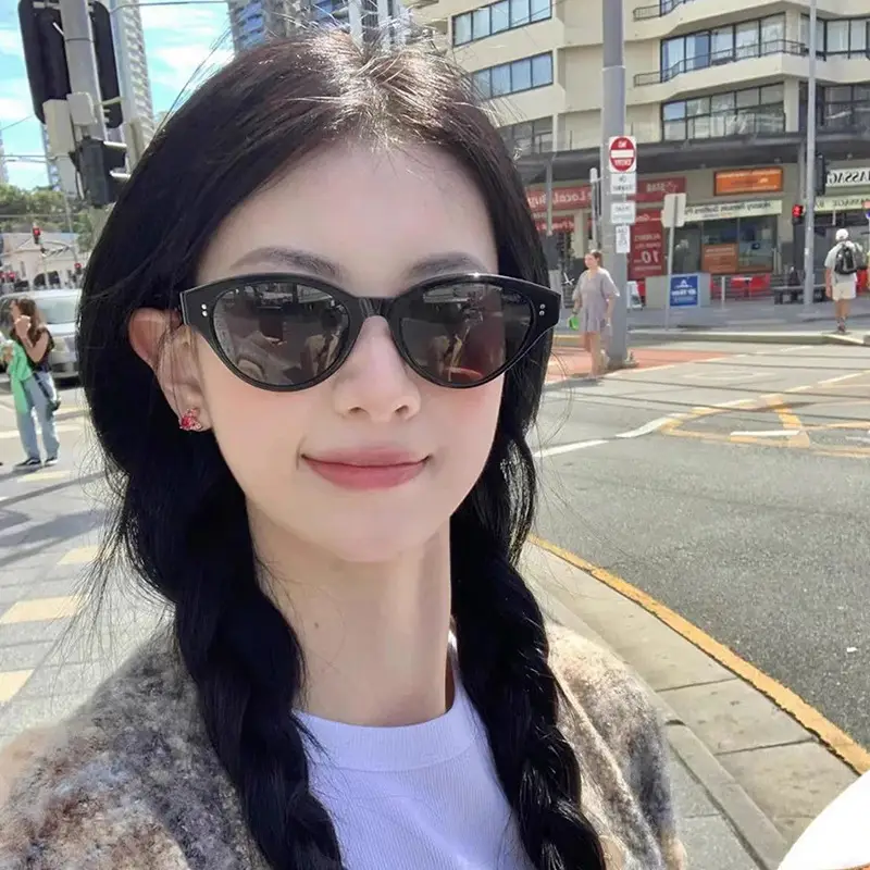 Women Anti-UV Sunglasses Large Frame 22mm - Image 61