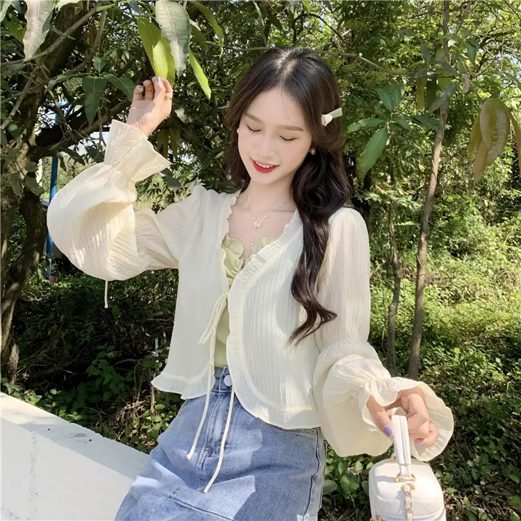 Women Sunscreen Cardigan Coat Summer Korean Style — feature 13