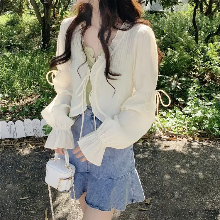 Women Sunscreen Cardigan Coat Summer Korean Style — feature 19