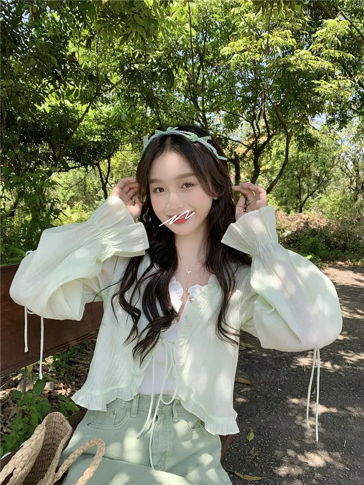 Women Sunscreen Cardigan Coat Summer Korean Style — feature 25