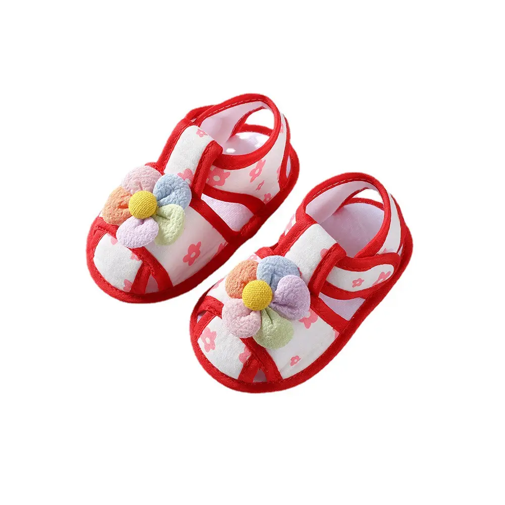 2022 new summer toddler shoes 0-1 year old girl princess shoes 3-6-8-10 month baby shoes soft soled toddler shoes - Image 8